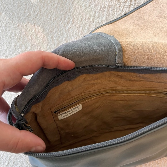 NWT Vintage Genuine Leather Shoulder Bag - Picture 5 of 16